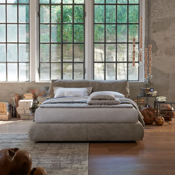 Pat tapițat Sharpei Box, Dorelan